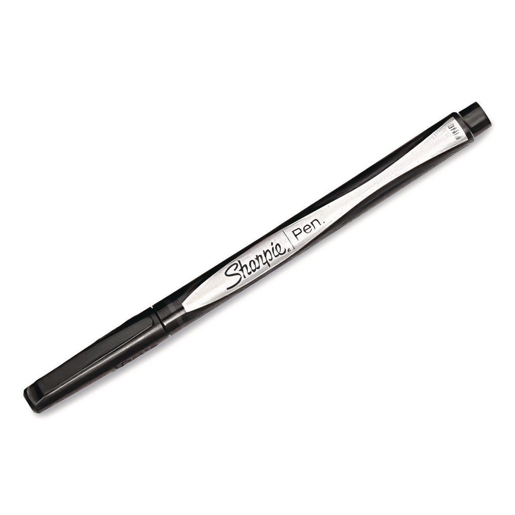 Sharpie Fine Point Pen - Fine Pen Point - Black - 2/Pack