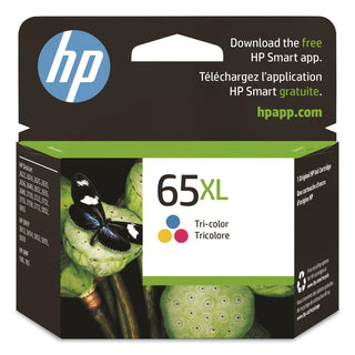 HP 65XL, (N9K03AN) High-Yield Tri-Color Original Ink Cartridge