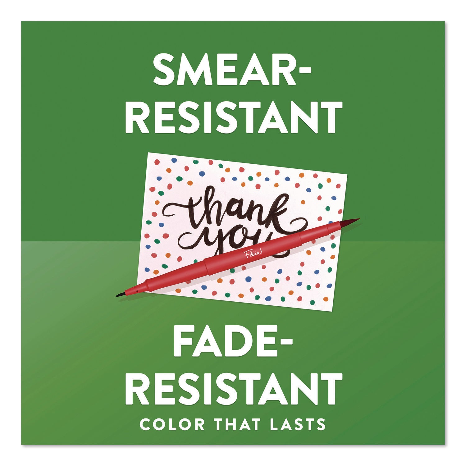 Paper Mate Flair Duo Pens - Medium Pen Point - 0.7 mm Pen Point Size - Assorted - 8 / Pack
