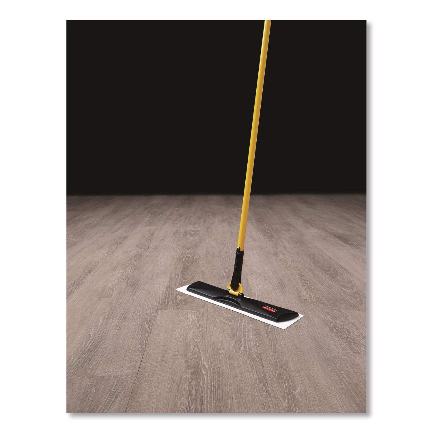 HYGEN Quick Connect Single-Sided Frame, 18w x 3 3/8d, Plastic, Black