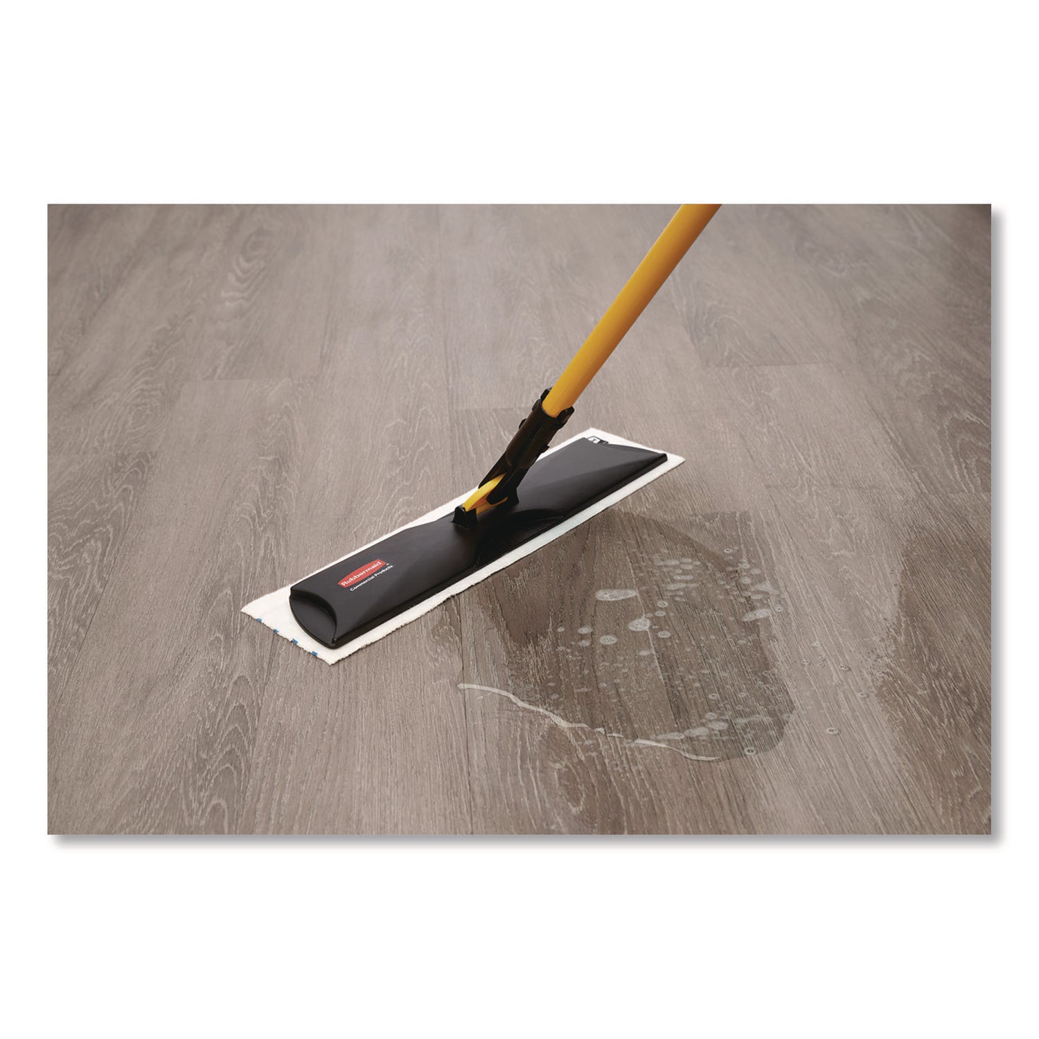HYGEN Quick Connect Single-Sided Frame, 18w x 3 3/8d, Plastic, Black