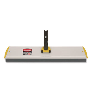 HYGEN Quick Connect S-S Frame, Squeegee, 24w x 4 1/2d, Aluminum, Yellow