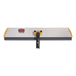 HYGEN Quick Connect S-S Frame, Squeegee, 24w x 4 1/2d, Aluminum, Yellow