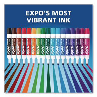 Low-Odor Dry-Erase Marker, Medium Bullet Tip, Assorted Colors, 4/Set