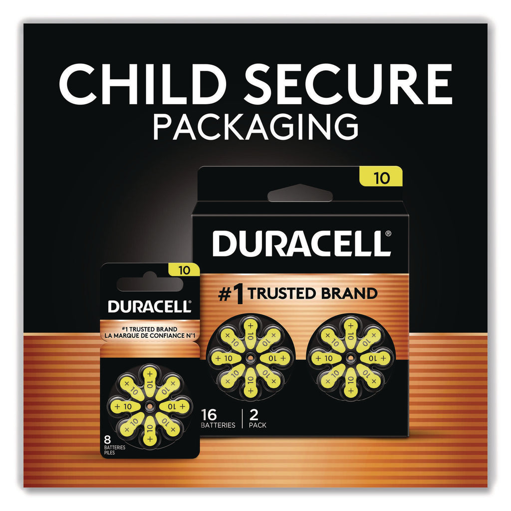Hearing Aid Battery, #10, 16/Pack