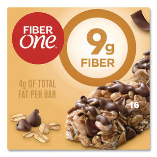 Chewy Bars, Oats and Chocolate, 1.4 oz, 16/Box