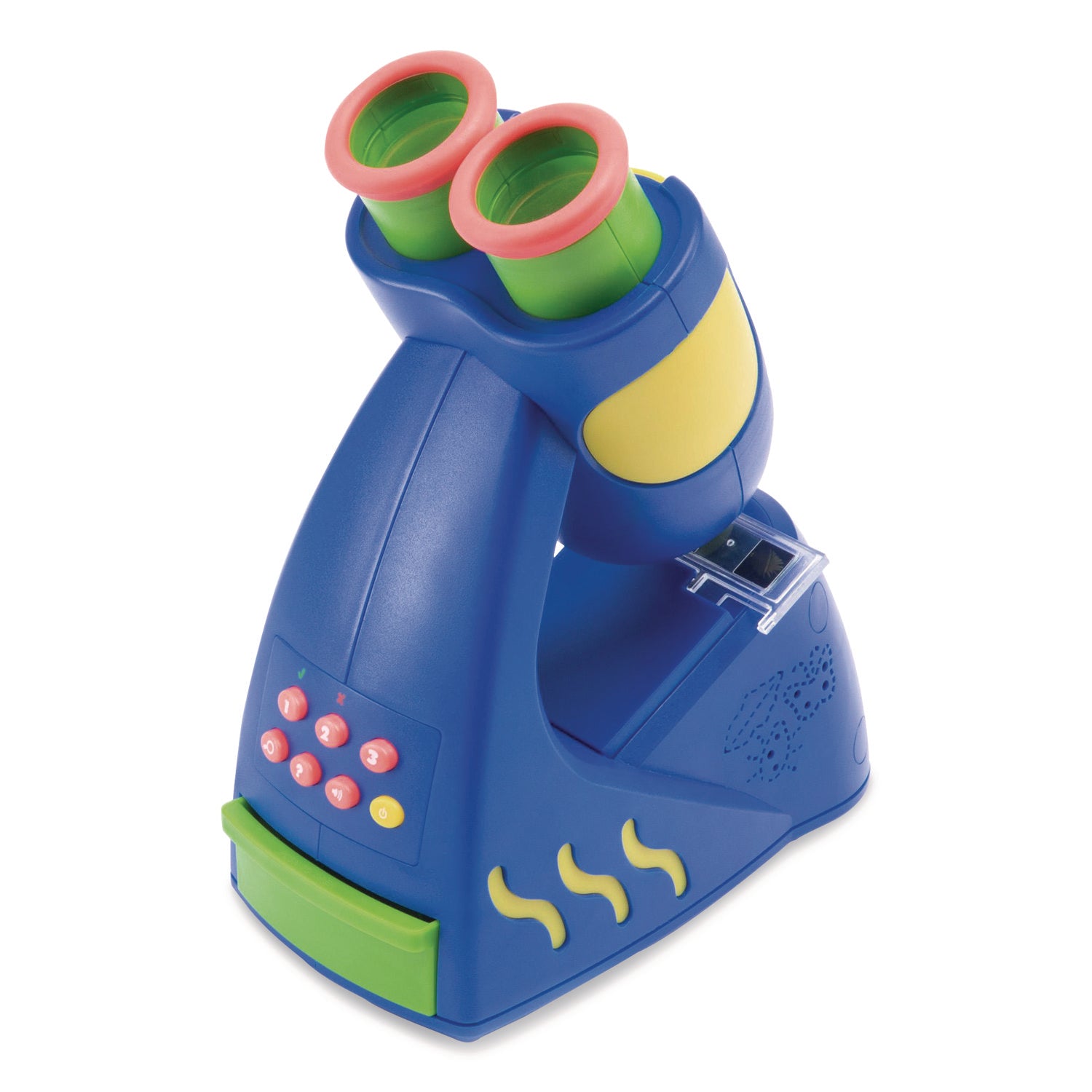 GeoSafari Jr. Talking Microscope Educational Toy - Theme/Subject: Learning - Skill Learning: Science, Animal, Plant, Audio Feedback, Listening - 3-7 Year - Multi