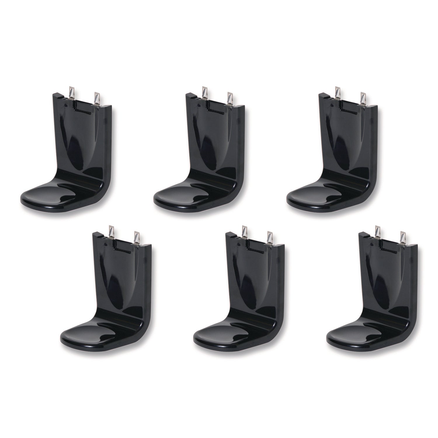 FMX SHIELD Floor and Wall Protector, Black, 6/Carton