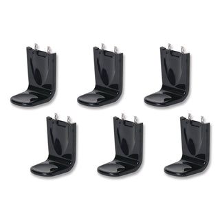 FMX SHIELD Floor and Wall Protector, Black, 6/Carton
