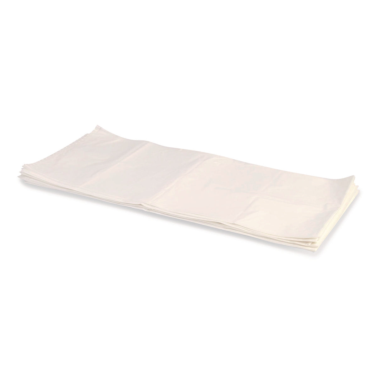 Heritage AccuFit .9mil Clear Can Liners - 55 gal/55 lb Capacity - 40" Width x 53" Length - 0.90 mil (23 Micron) Thickness - Clear - 100/Carton - Can