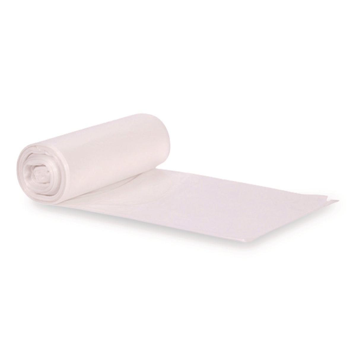 Heritage AccuFit .9mil Clear Can Liners - 55 gal/55 lb Capacity - 40" Width x 53" Length - 0.90 mil (23 Micron) Thickness - Clear - 100/Carton - Can