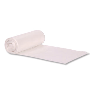 Linear Low-Density Can Liners, 30-35 gal, 1.4 mil, 33 x 45, White, 200/Carton