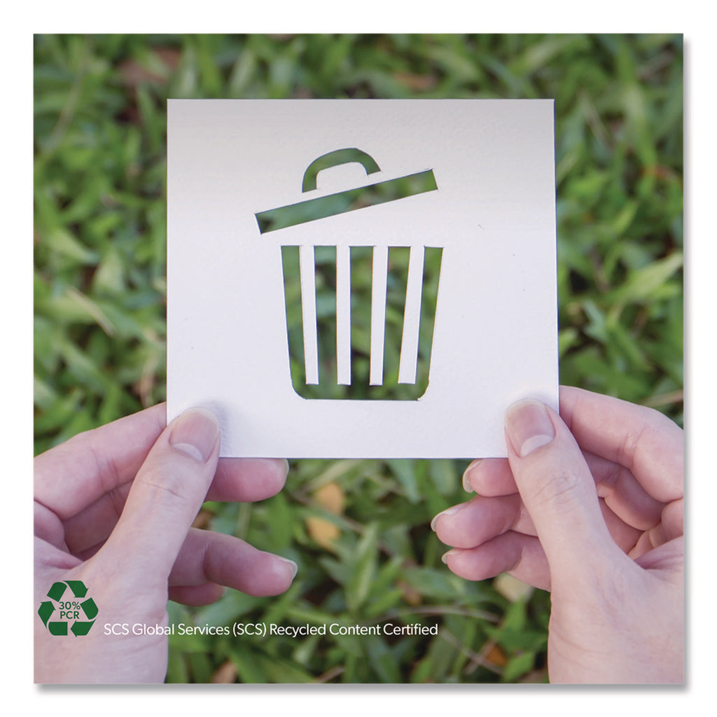 Biotuf Compostable Can Liners, 32 gal, 1 mil, 34" x 48", Green, 20 Bags/Roll, 5 Rolls/Carton