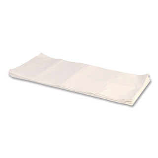 Mineral-Reinforced High-Density Waste Can Liners, 33 gal, 22.1 mic, 33 x 46, Natural, 25 Bags/Roll, 10 Rolls/Carton