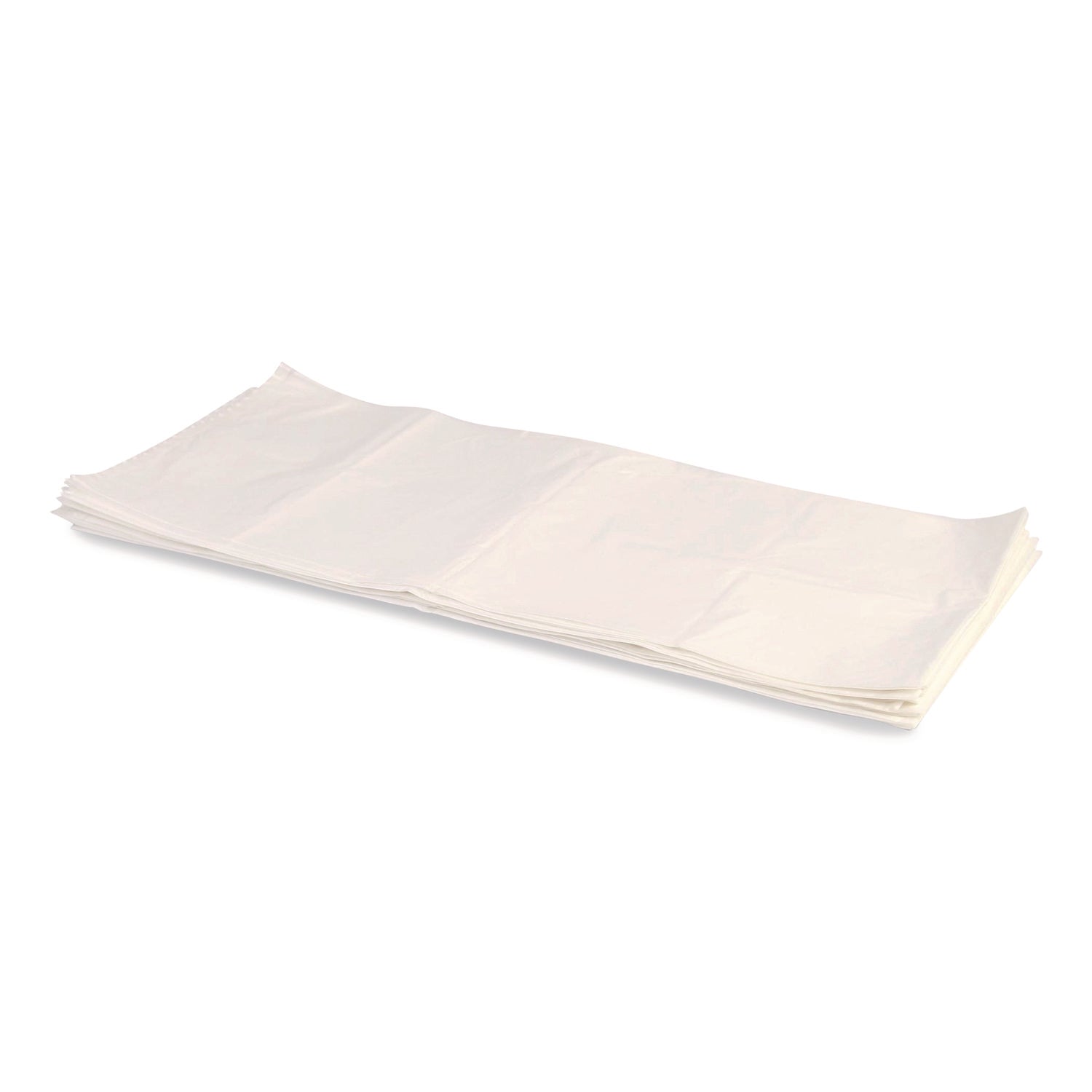 Linear Low-Density Can Liners, 50-56 gal, 2 mil, 43 x 48, Clear, 100/Carton