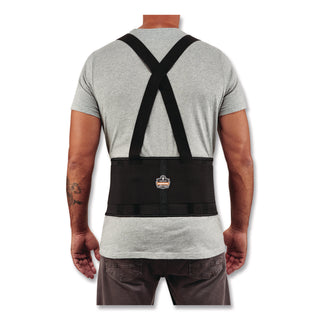 ProFlex 1650 Economy Elastic Back Support Brace, Large, 34" to 38" Waist, Black, Ships in 1-3 Business Days