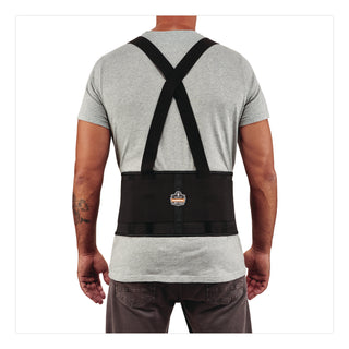 ProFlex 1650 Economy Elastic Back Support Brace, 2X-Large, 42" to 46" Waist, Black, Ships in 1-3 Business Days