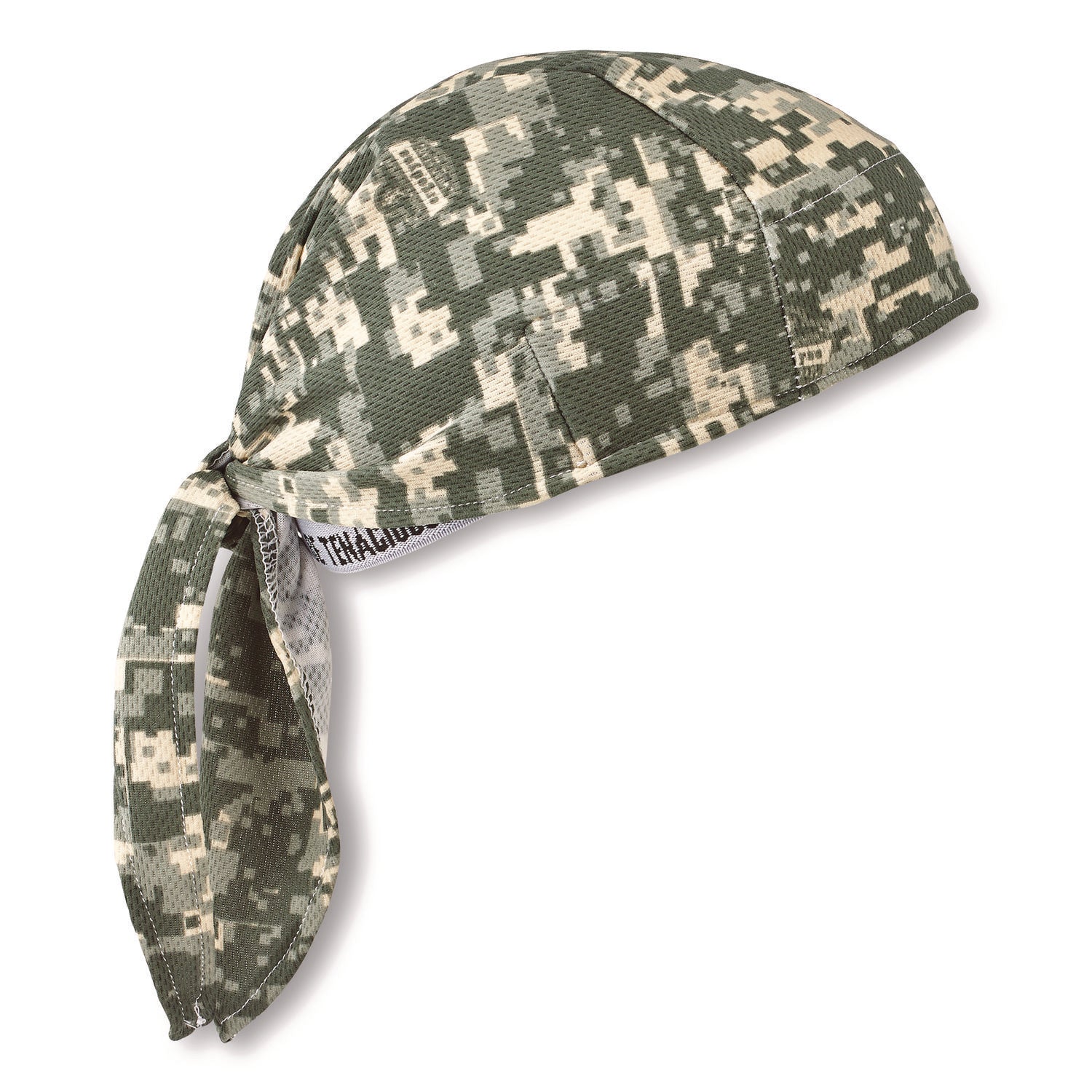 Chill-Its 6615 High-Perform Bandana Doo Rag with Terry Cloth Sweatband, One Size Fits Most, Camo, Ships in 1-3 Business Days