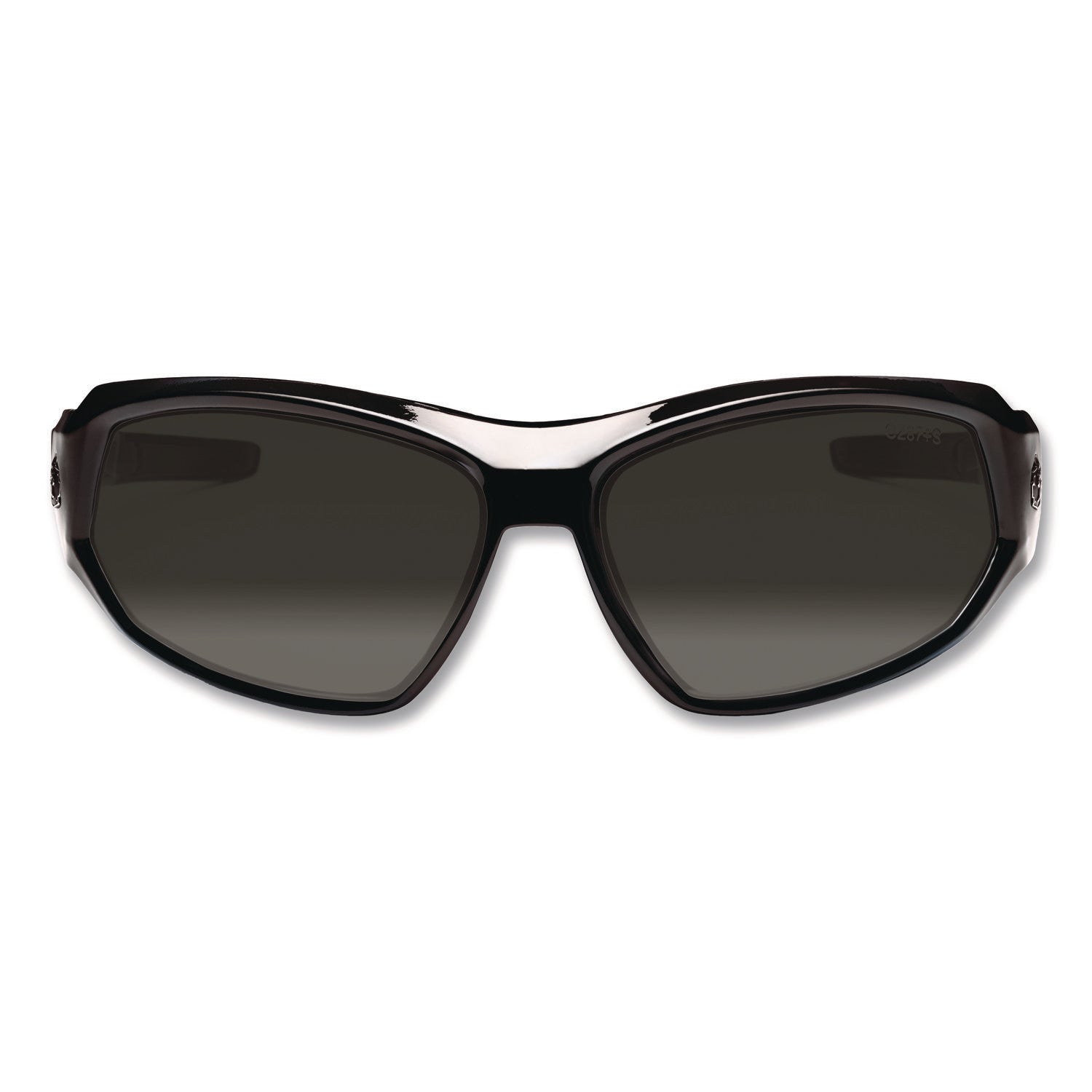 Skullerz Loki Safety Glasses/Goggles, Black Frame/Smoke Lens, Nylon/Polycarb