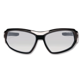 Skullerz Loki Safety Glasses/Goggles, Black Frame/In/Outdoor Lens, Nylon/Polycarb
