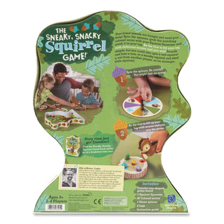 Educational Insights Sneaky Snacky Squirrel Game - Theme/Subject: Animal - Skill Learning: Eye-hand Coordination, Sorting, Matching, Strategic Thinking, Fine Motor, Handwriting - 3-5 Year