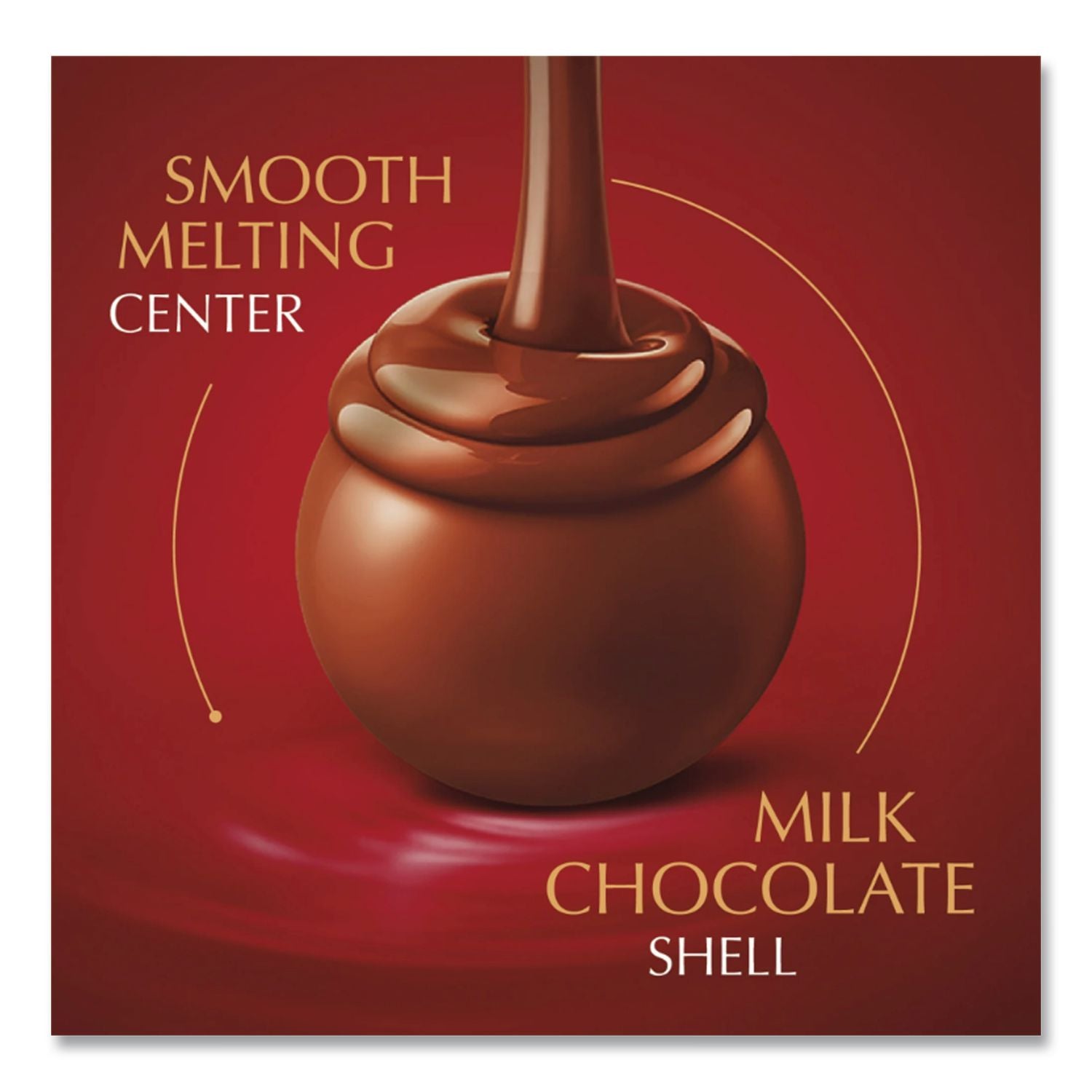 Lindor Milk Chocolate Truffles, 3.5 oz Bag, 3 Bags, Ships in 1-3 Business Days