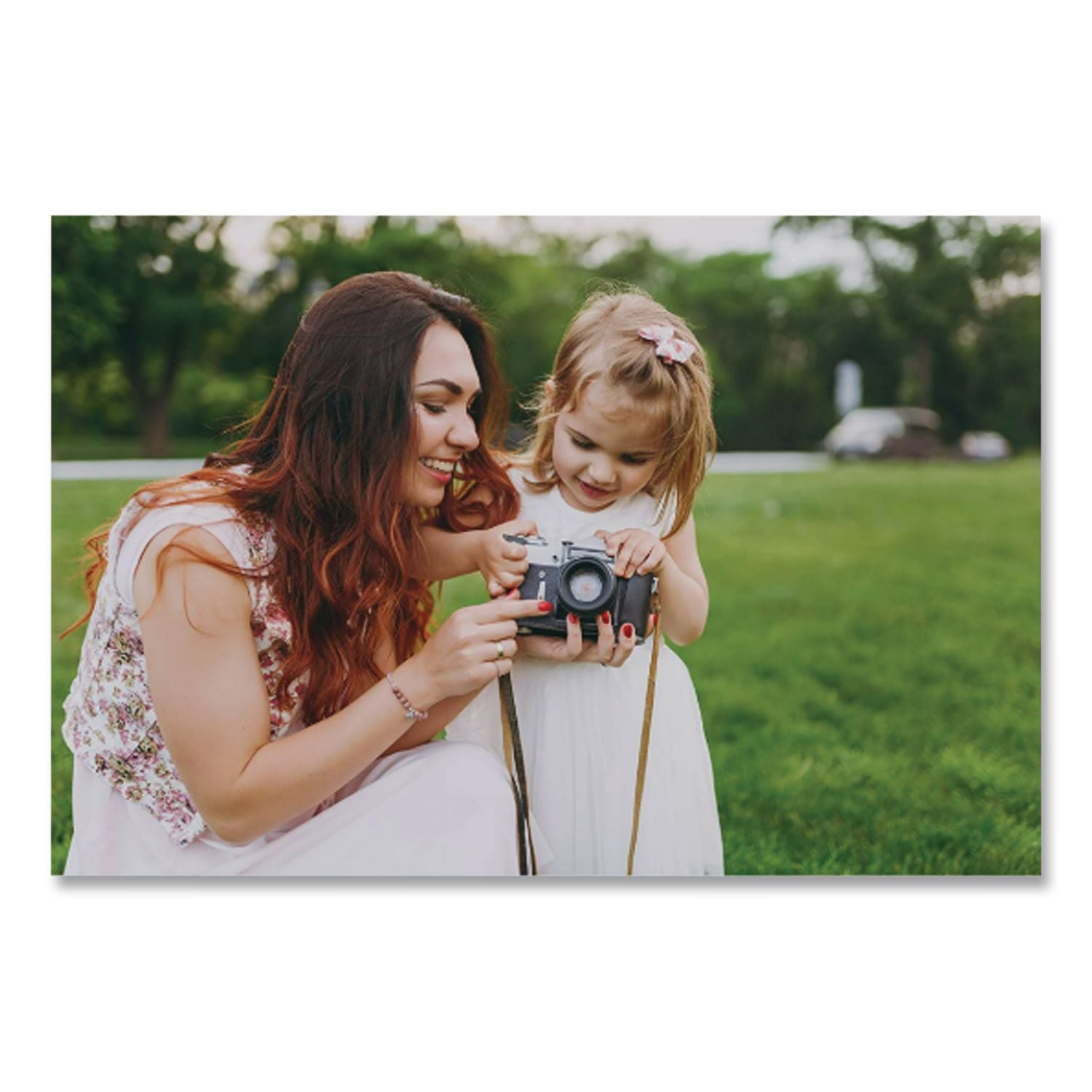 Photo Paper, 8 mil, 8.5 x 11, Glossy White, 50/Pack