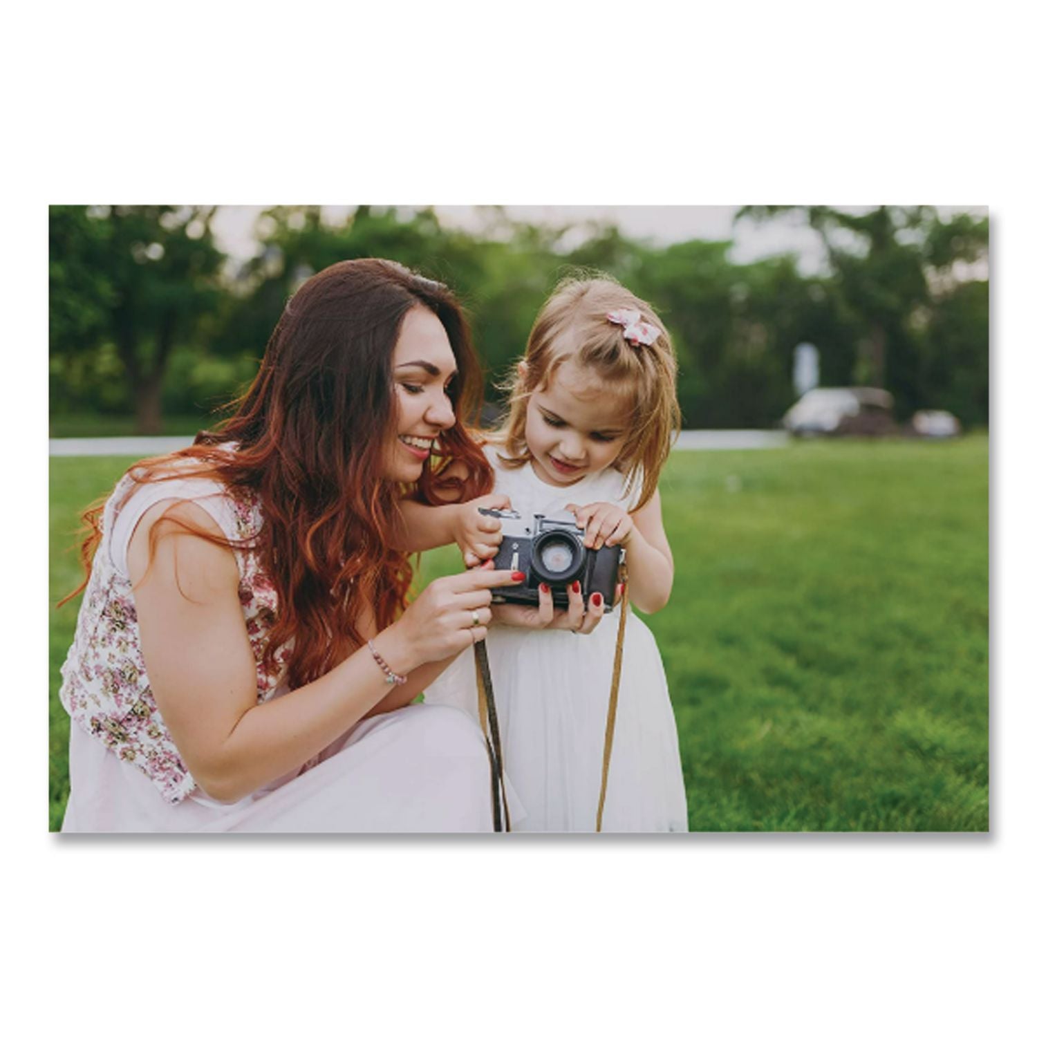 Photo Paper, 8 mil, 8.5 x 11, Glossy White, 100/Pack
