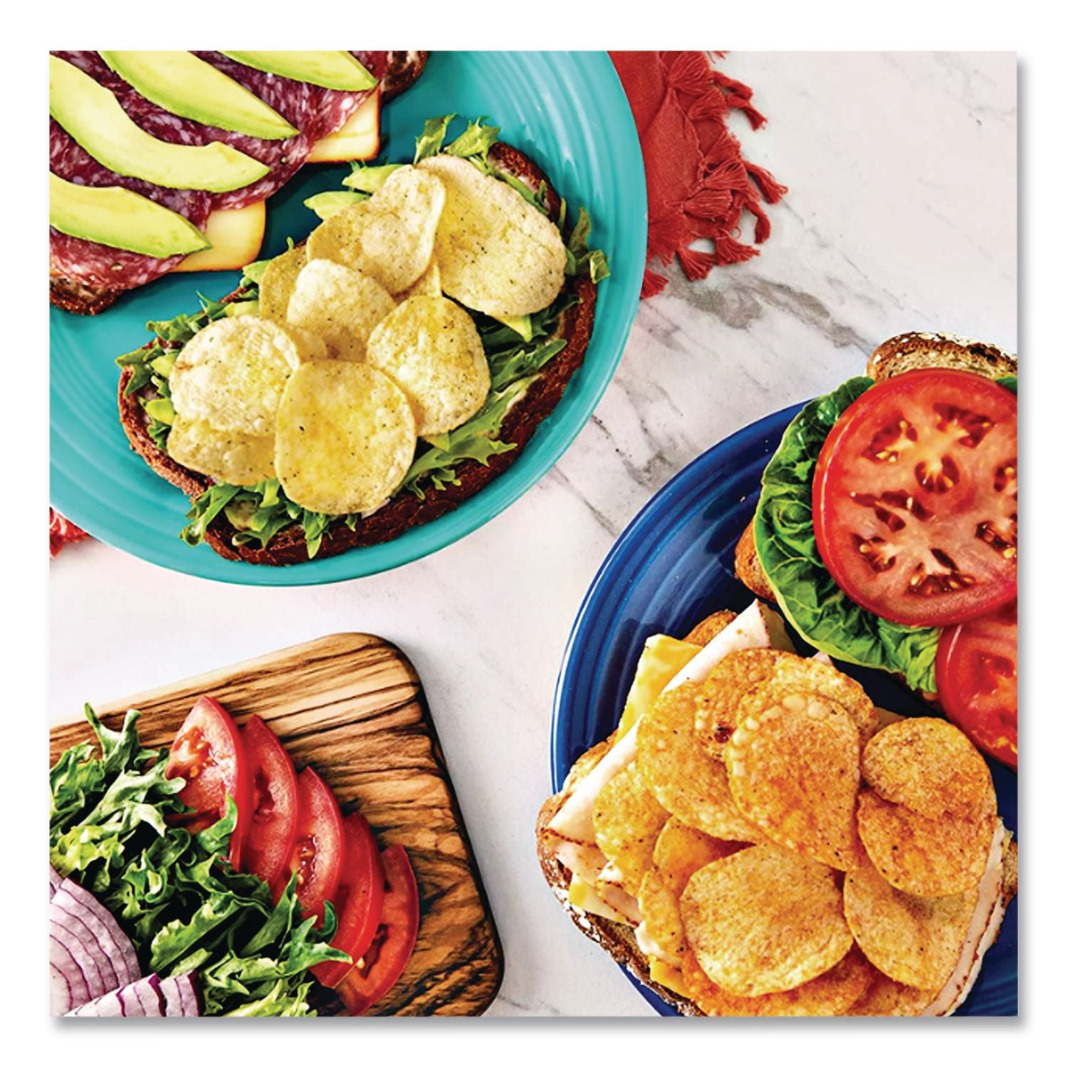 Regular Potato Chips, 1.5 oz Bag, 64/Carton