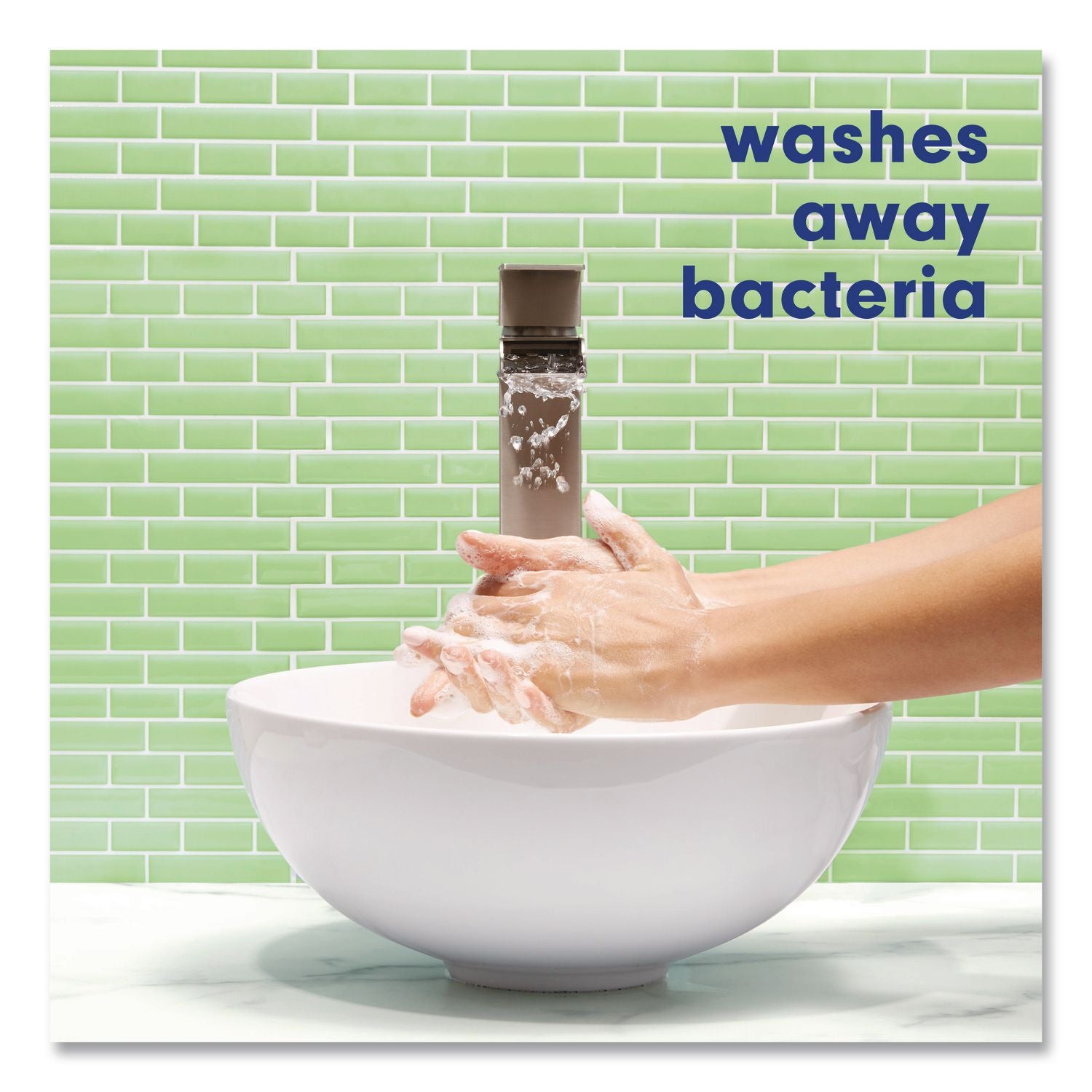 Antibacterial Liquid Hand Soap Refills, Fresh, 50 oz, Green, 6/Carton