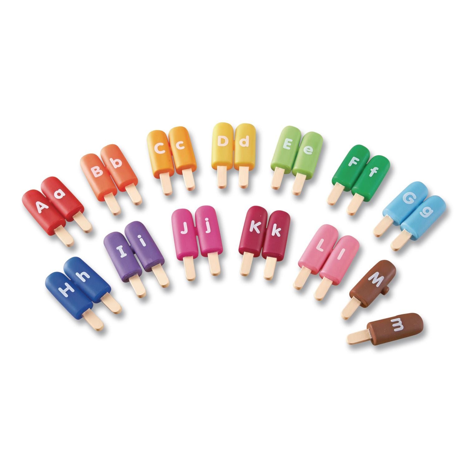 Smart Snacks Alpha Pops - Skill Learning: Visual, Color Identification, Letter Recognition, Expressive Language, Receptive Language, Quiz, Color Matching, Fine Motor, Imagination - 2 Year & Up - Multi