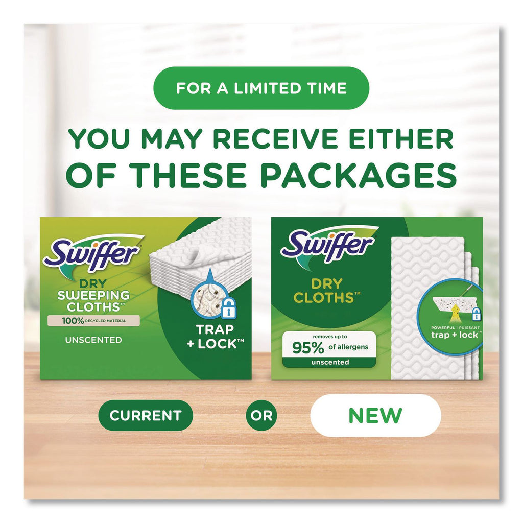 Swiffer Sweeper Dry Pad Refill - White - 32 / Box