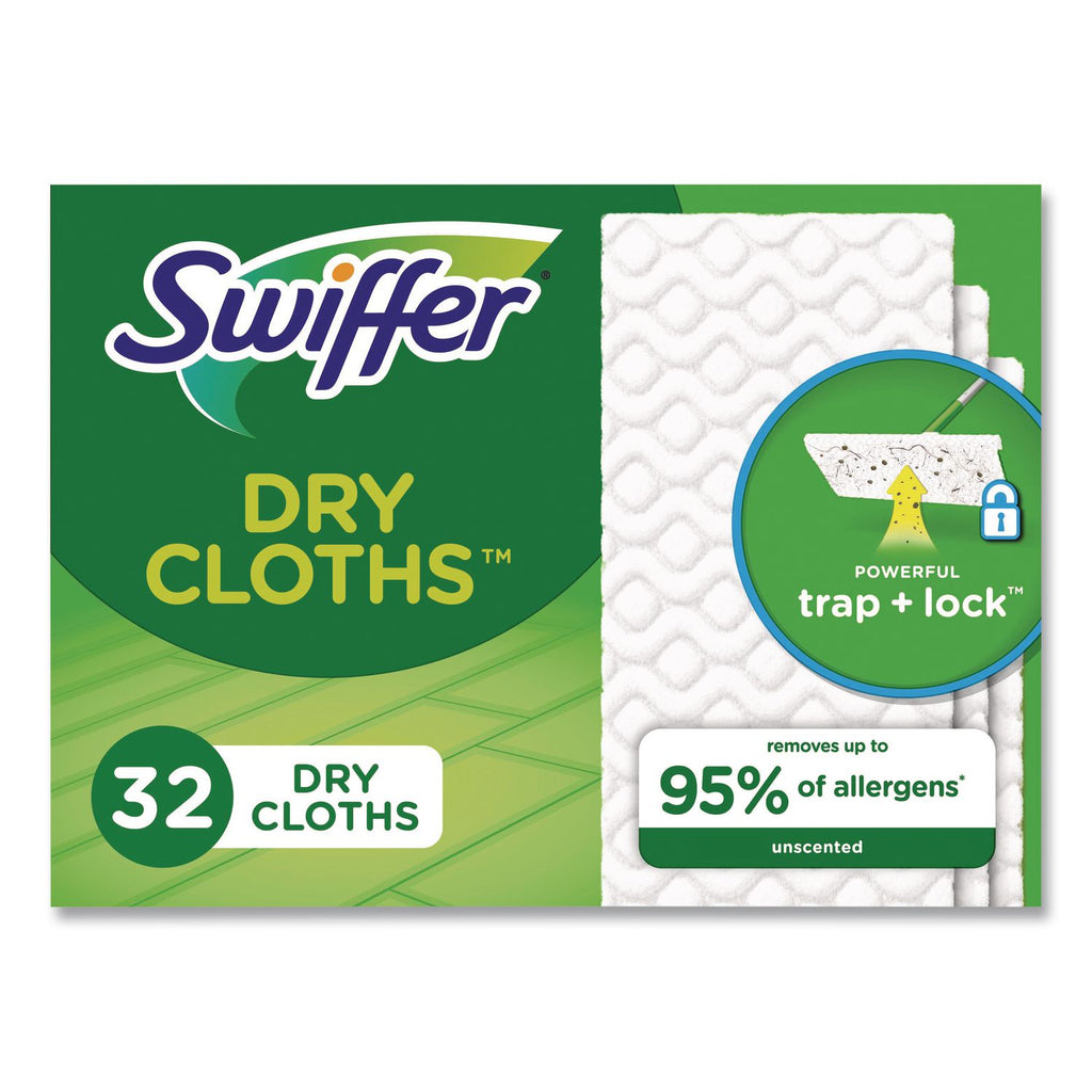 Swiffer Sweeper Dry Pad Refill - White - 32 / Box