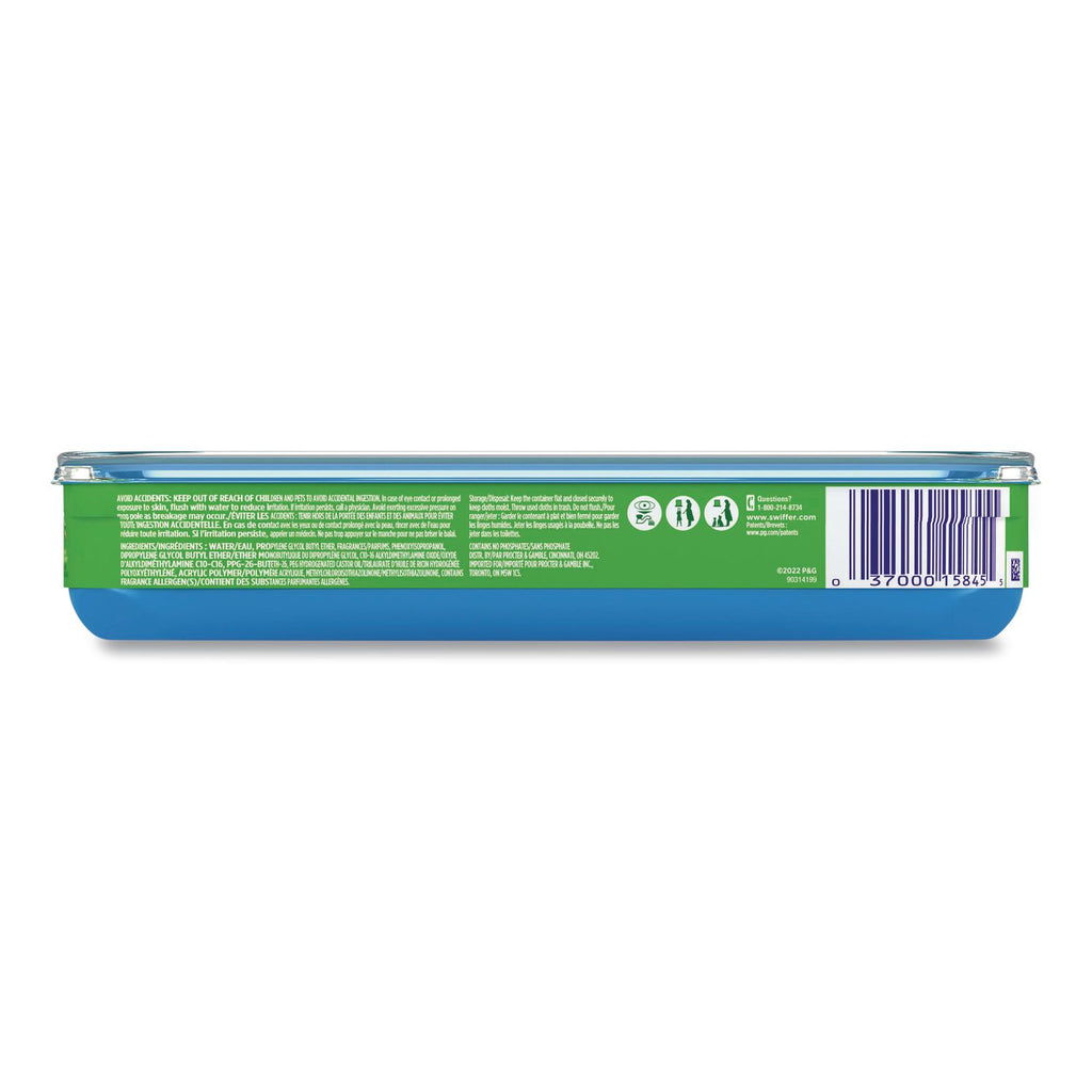 Wet Refill Cloths, 10 x 8, Lavender Vanilla and Comfort, White, 36/Carton