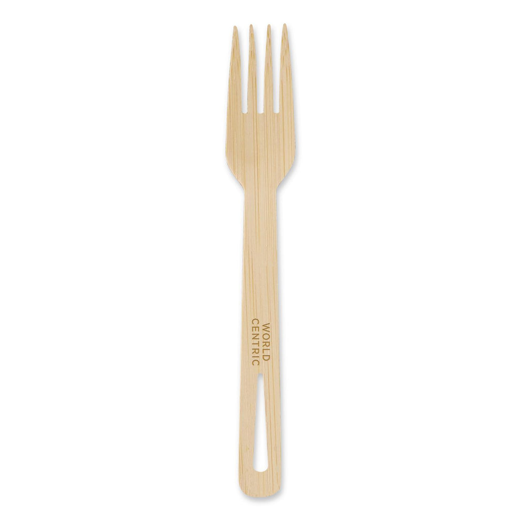 Bamboo Cutlery, Fork, 6.7", Natural, 2,000/Carton