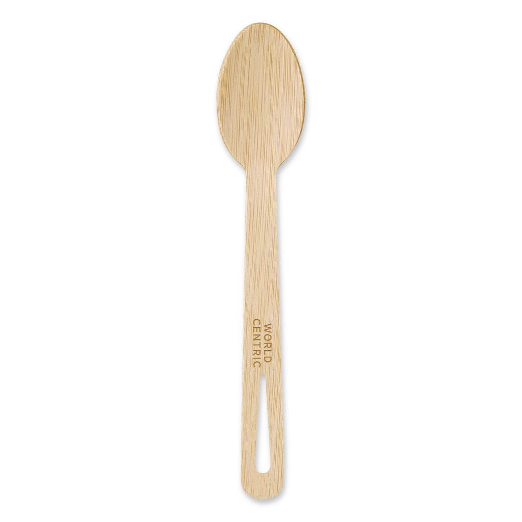 Bamboo Cutlery, Spoon, 6.7", Natural, 2,000/Carton