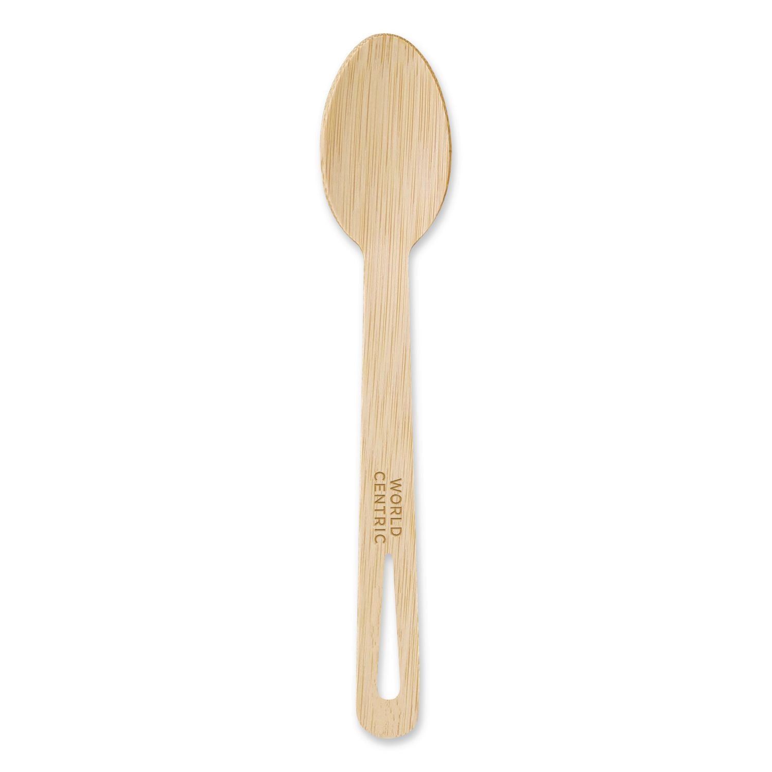 Bamboo Cutlery, Spoon, 6.7", Natural, 2,000/Carton