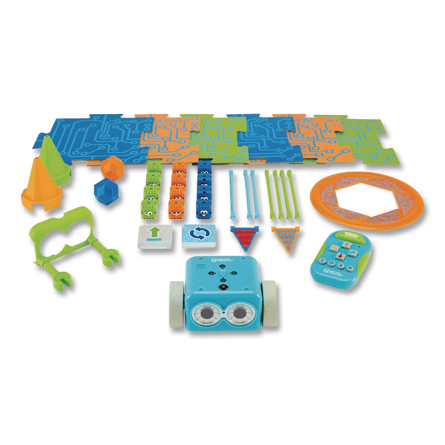 Learning Resources Botley the Coding Robot Activity Set - Theme/Subject: Learning - Skill Learning: STEM, Material Detection, Navigation, Coding, Critical Thinking, Problem Solving, Logic - 5 Year & Up - 77 Pieces - Multi