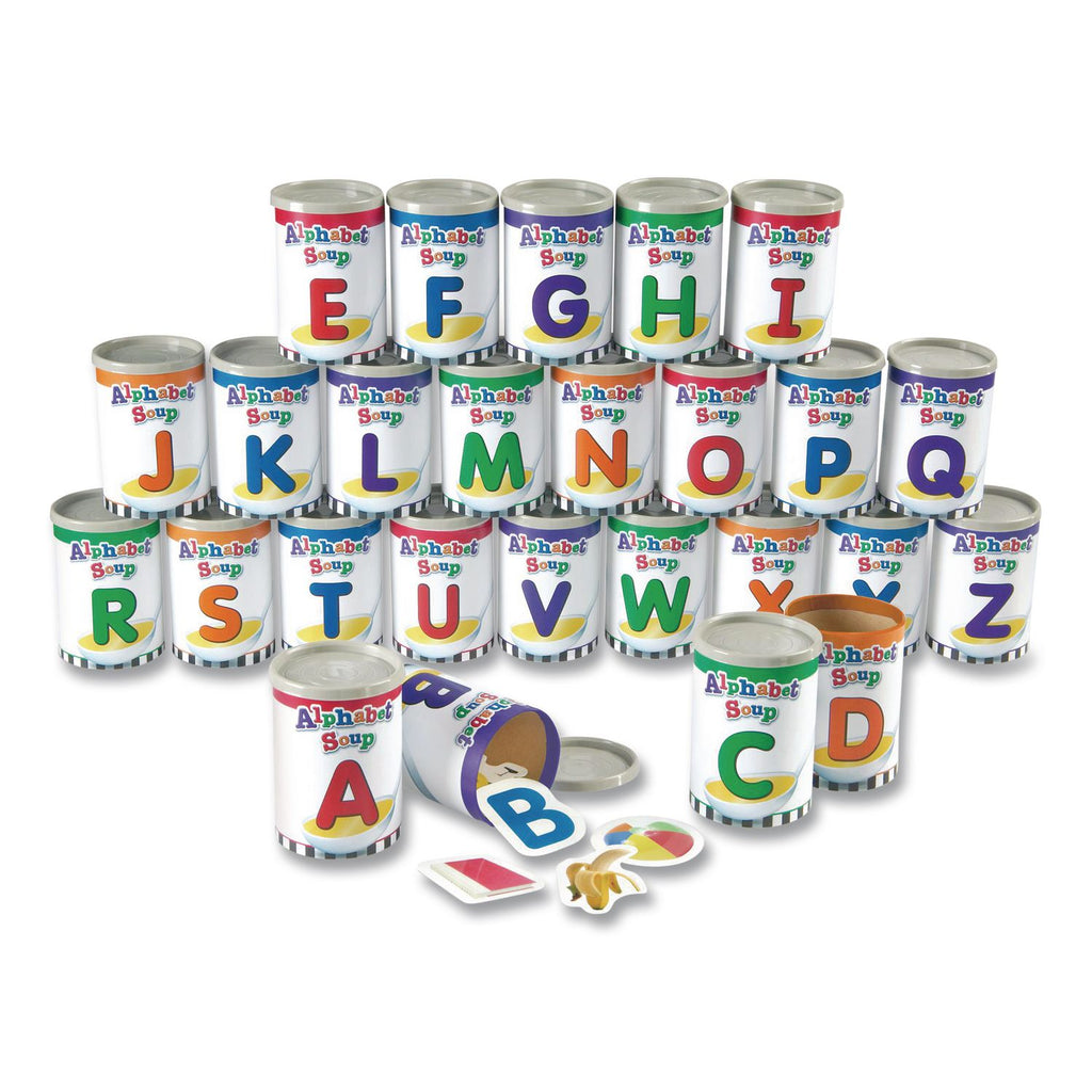 Learning Resources Alphabet Soup Sorters Skill Set - Theme/Subject: Learning - Skill Learning: Alphabet, Letter Sound, Shape, Vocabulary, Oral Language, Sorting, Motor Skills - 4-7 Year