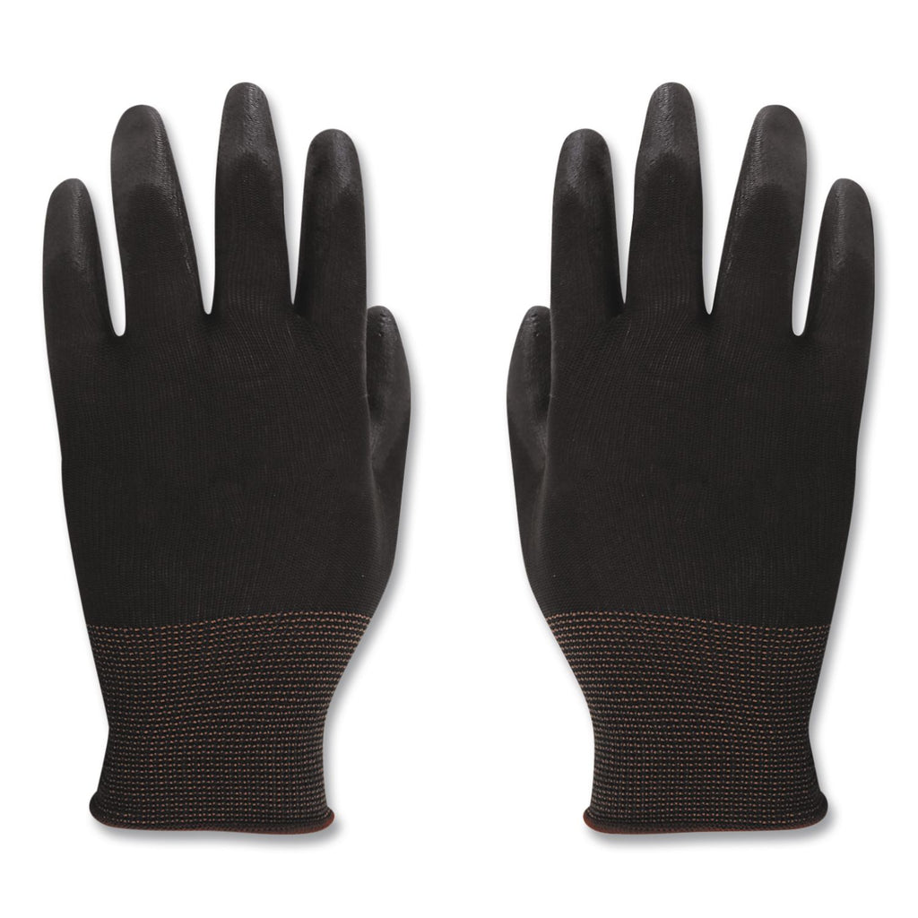 Palm Coated Cut-Resistant HPPE Glove, Salt and Pepper/Black, Size 10 (X-Large), Dozen