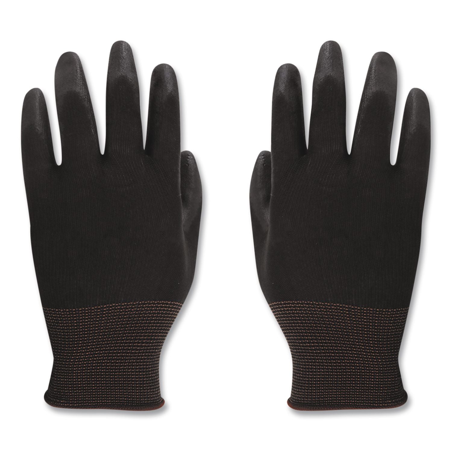 Palm Coated Cut-Resistant HPPE Glove, Salt and Pepper/Black, Size 10 (X-Large), Dozen