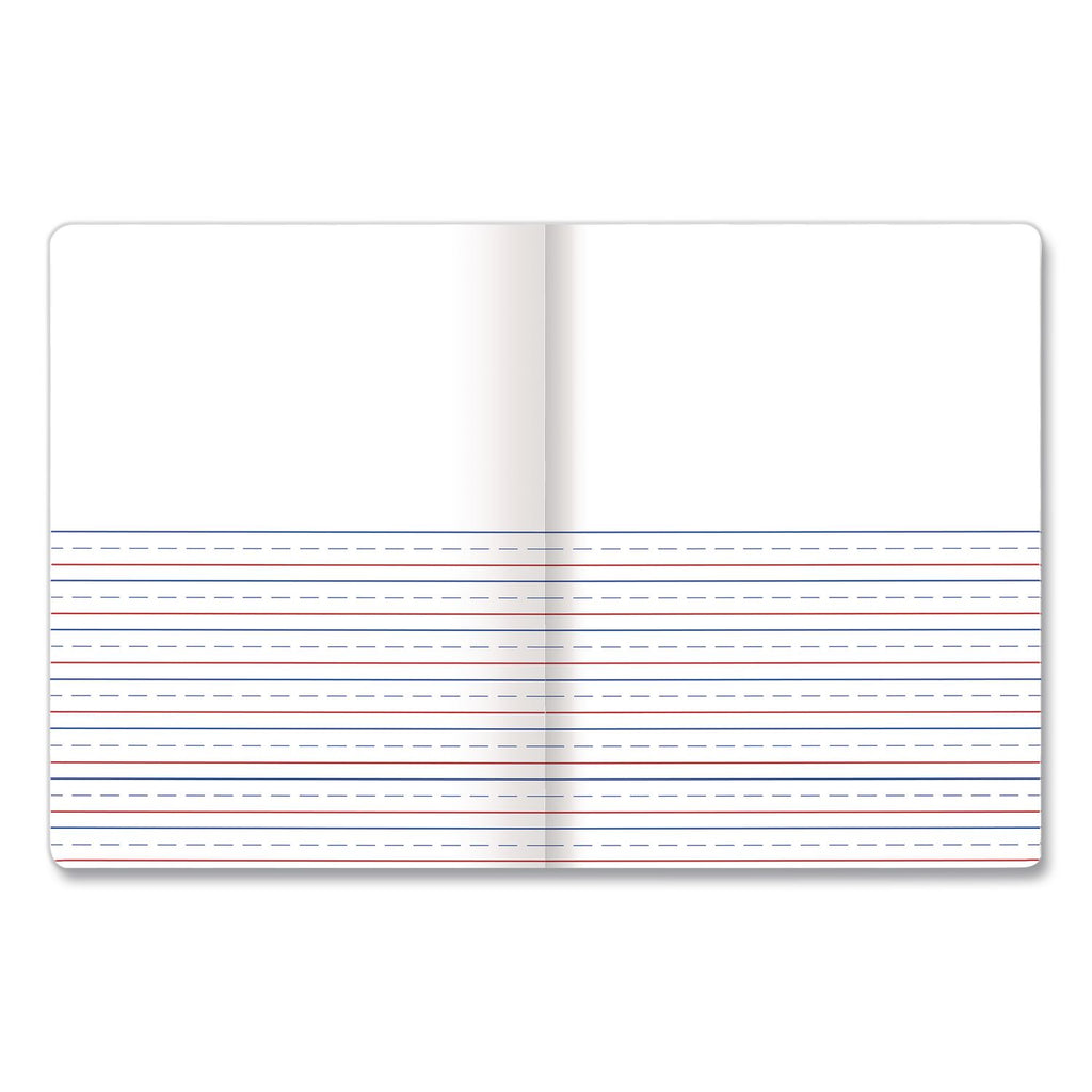 Primary Journal Half Page Ruled, Blue Marble Cover, Primary Rule, (100) 9.75 x 7.5 Sheets