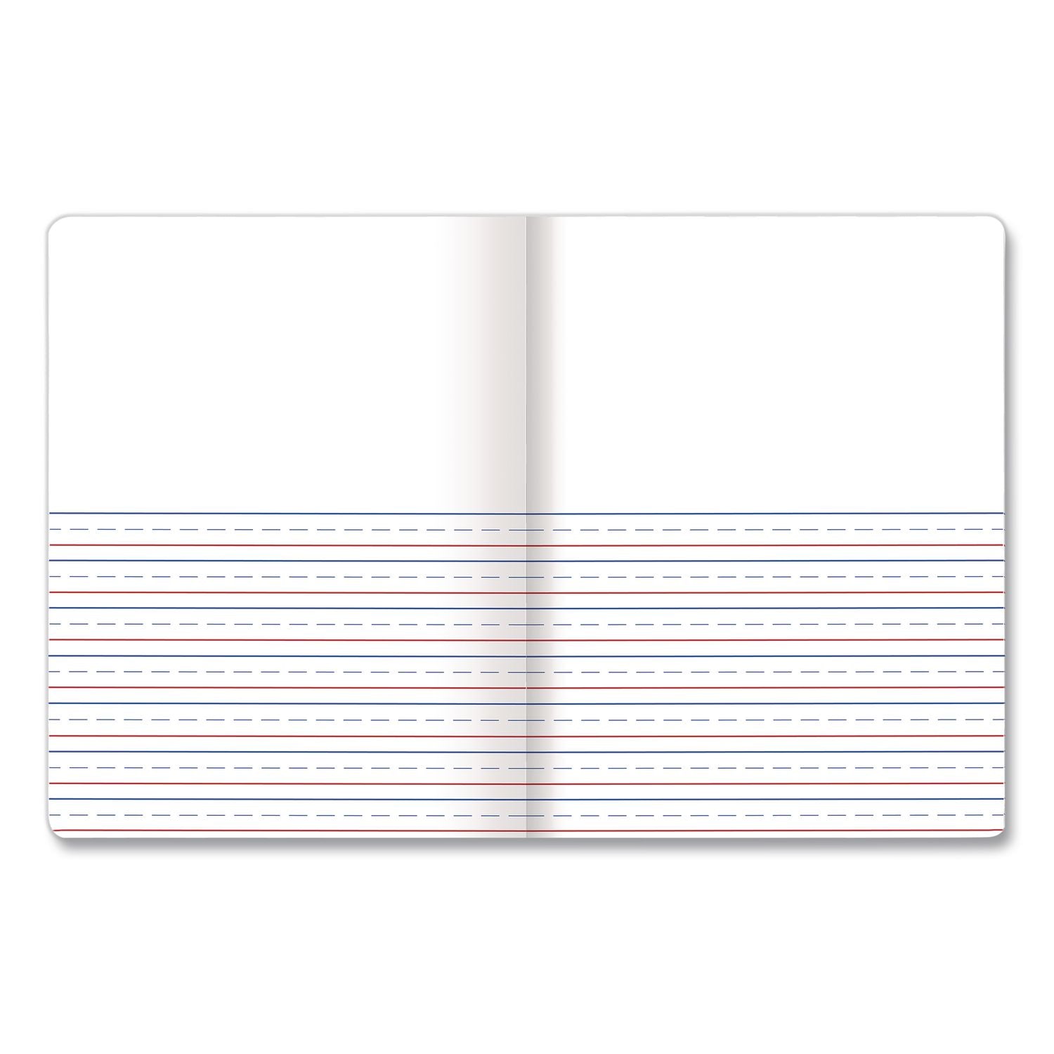 Primary Journal Half Page Ruled, Blue Marble Cover, Primary Rule, (100) 9.75 x 7.5 Sheets