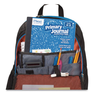 Primary Journal Half Page Ruled, Blue Marble Cover, Primary Rule, (100) 9.75 x 7.5 Sheets