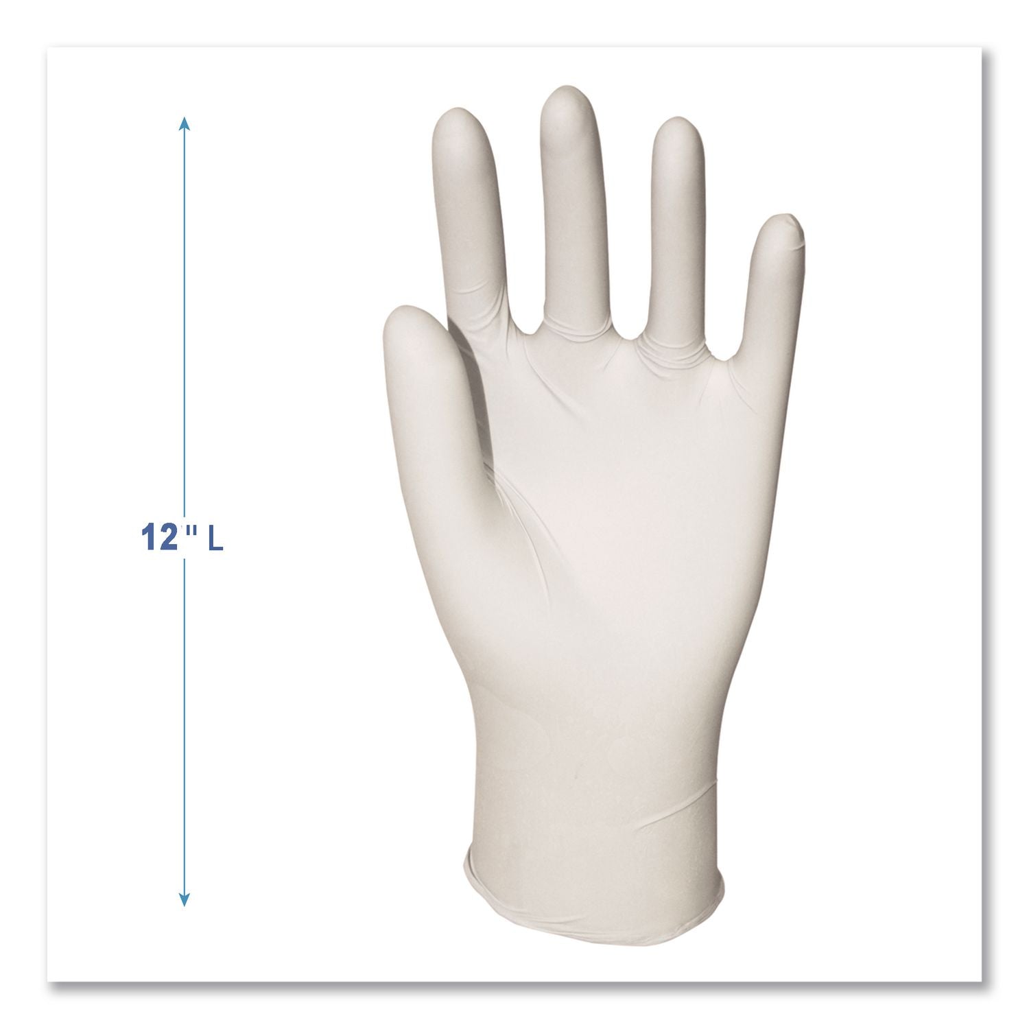 General-Purpose Latex Gloves, Natural, X-Large, Powder-Free, 4.4 mil, 1,000/Carton