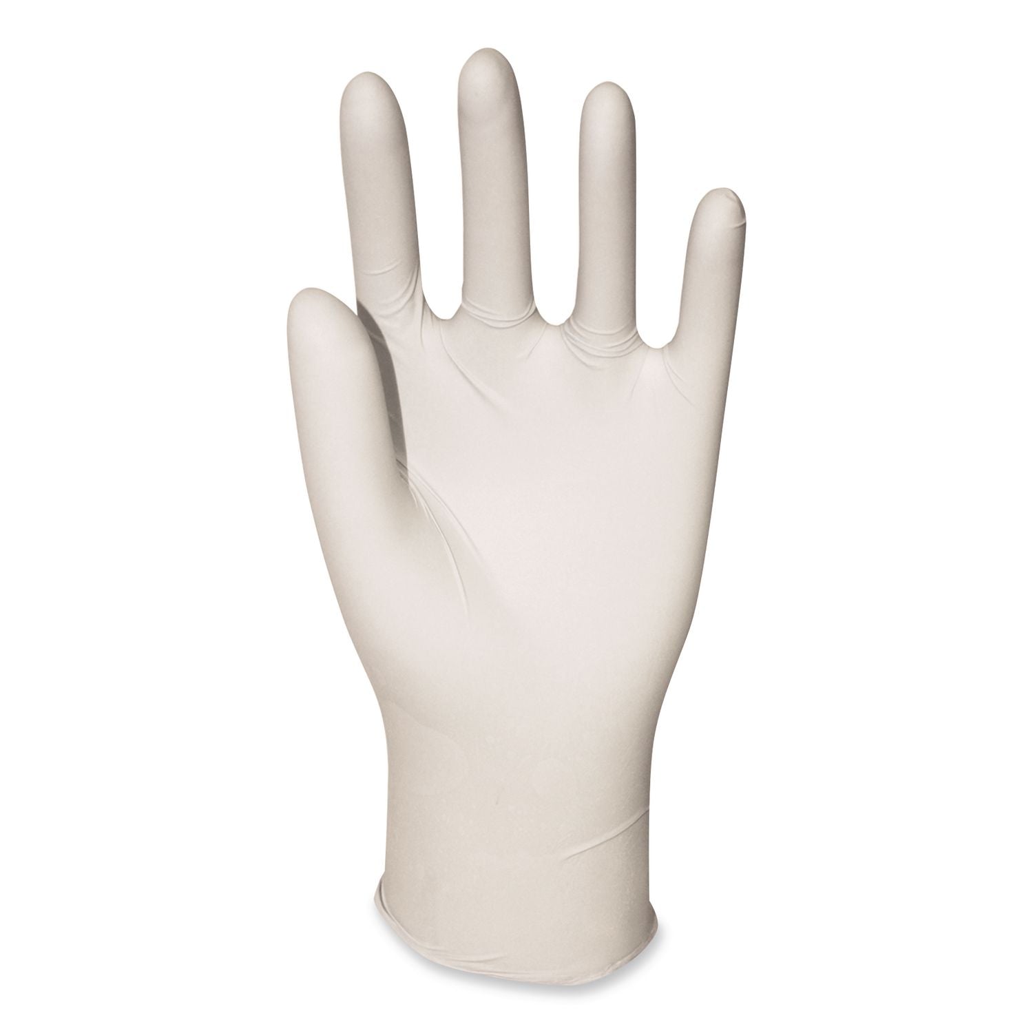 General-Purpose Latex Gloves, Natural, X-Large, Powder-Free, 4.4 mil, 100/Box