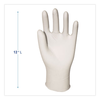 General-Purpose Latex Gloves, Natural, Medium, Powder-Free, 4 mil, 1000/Carton, Sold as 1 Carton, 1000 Each per Carton