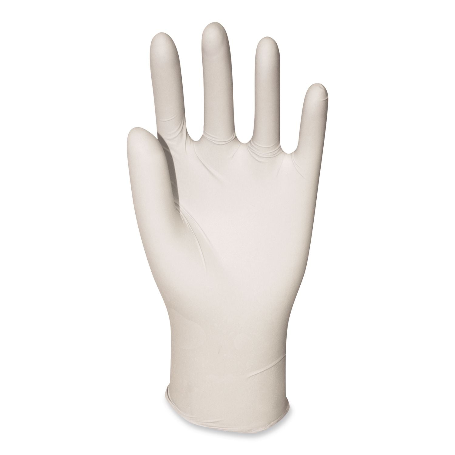 General-Purpose Latex Gloves, Natural, Large, Powder-Free, 4 mil, 1000/Carton, Sold as 1 Carton, 1000 Each per Carton