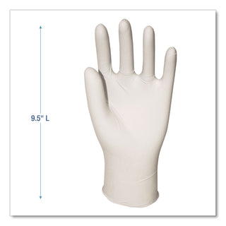 Powder-Free Synthetic Vinyl Gloves, X-Large, Cream, 4 mil, 1,000/Carton