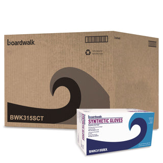 Powder-Free Synthetic Vinyl Gloves, Small, Cream, 4 mil, 1,000/Carton